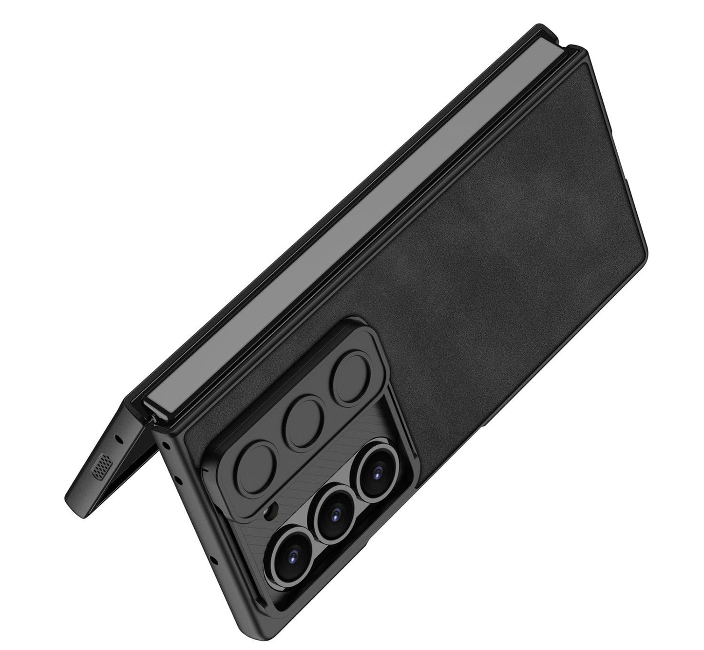 Armor Z Fold 6 PU Leather Shockproof Case