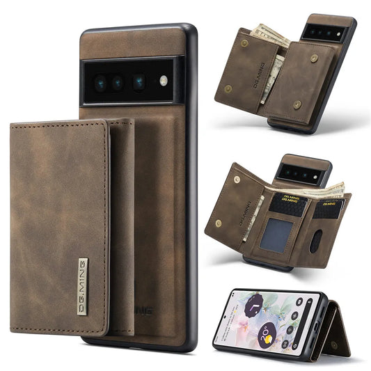 PixelMag Leather Wallet Case