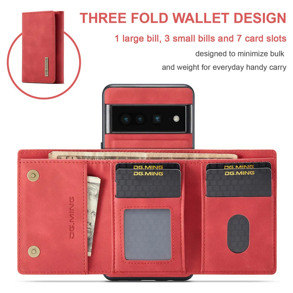 PixelMag Leather Wallet Case