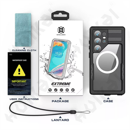 HydroArmor S25 Ultra – 360° Waterproof & Shockproof Protective Case