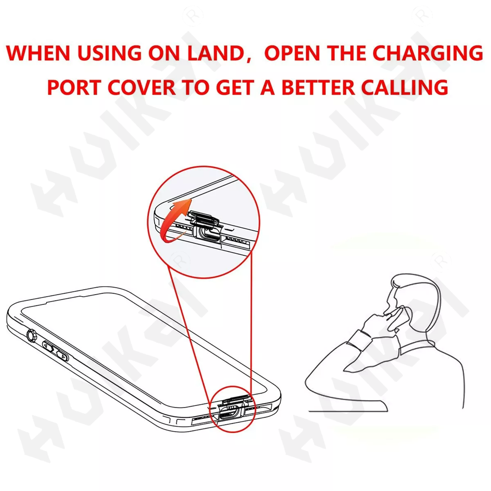 HydroArmor S25 Ultra – 360° Waterproof & Shockproof Protective Case