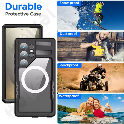 HydroArmor S25 Ultra – 360° Waterproof & Shockproof Protective Case
