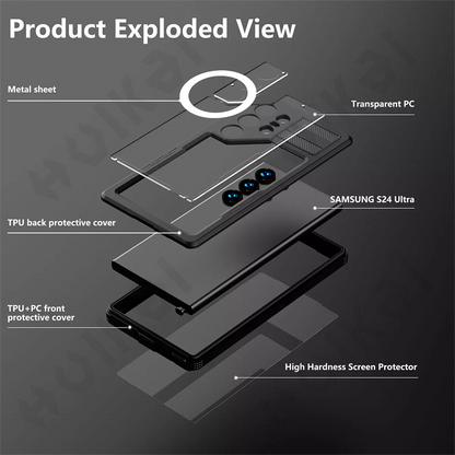 HydroArmor S25 Ultra – 360° Waterproof & Shockproof Protective Case
