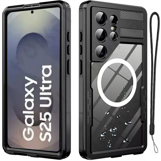 HydroArmor S25 Ultra – 360° Waterproof & Shockproof Protective Case