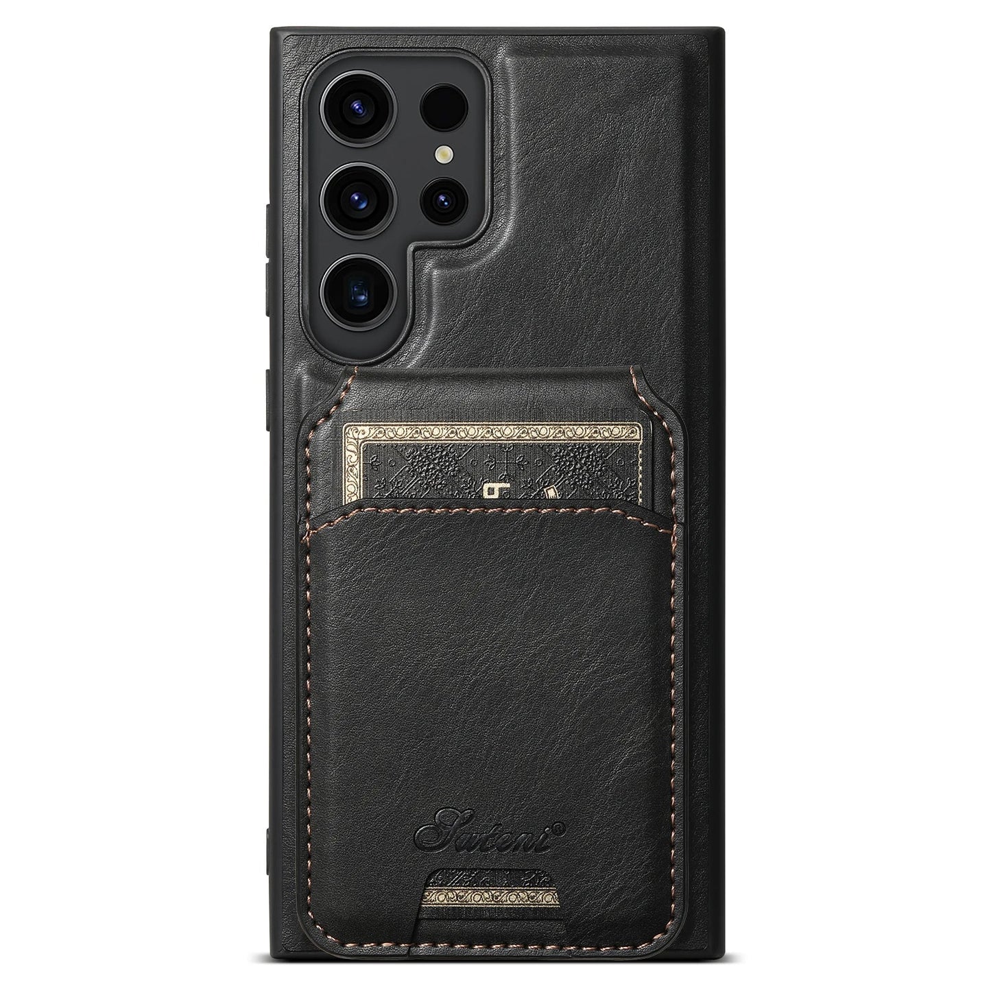 ElegantLeather Wallet Case for Samsung