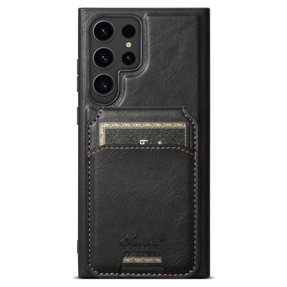 ElegantLeather Wallet Case for Samsung