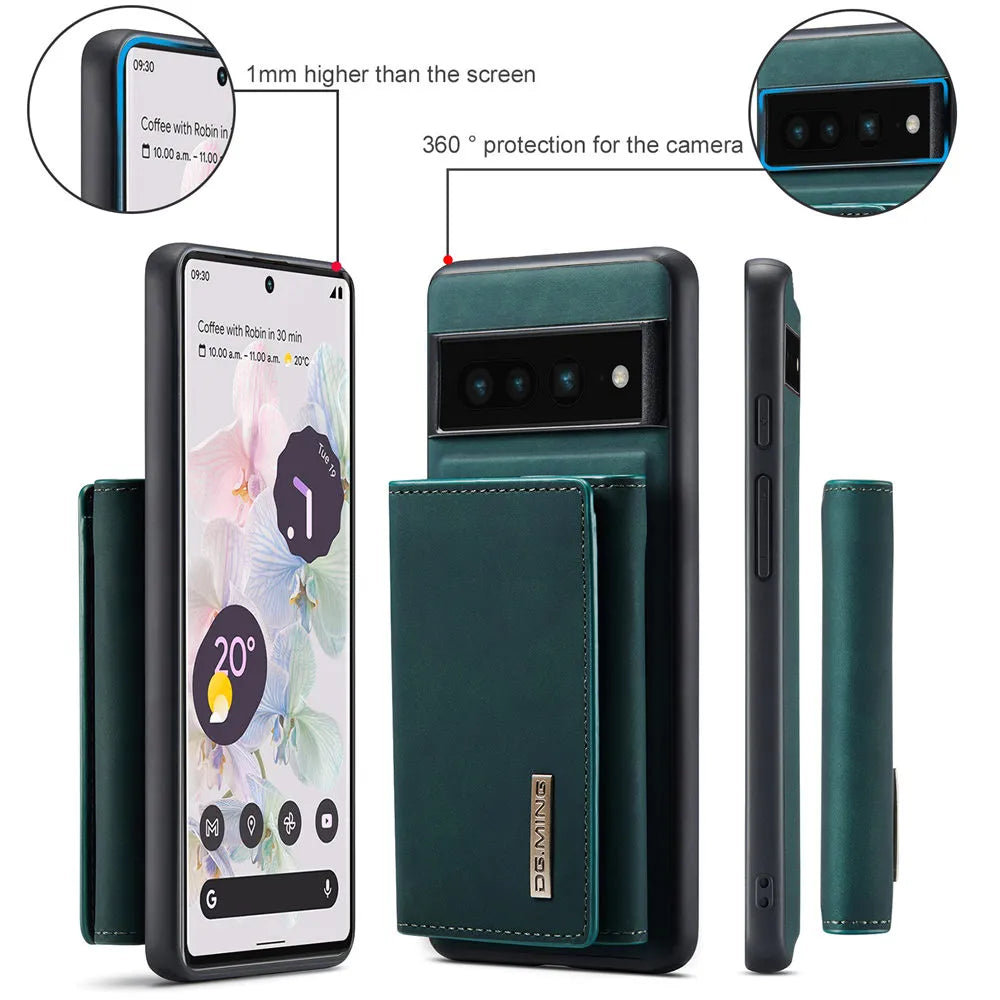 PixelMag Leather Wallet Case