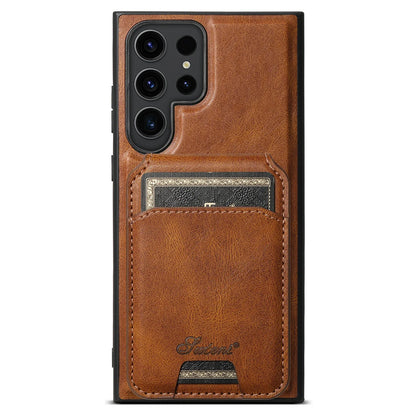 ElegantLeather Wallet Case for Samsung