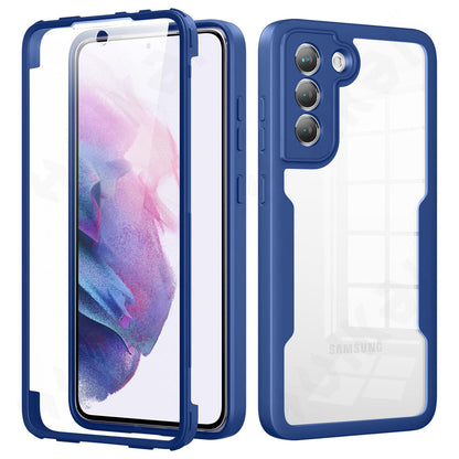 FlexGuard S25 Ultra – Full-Body Shockproof Silicone Case with Screen Protection