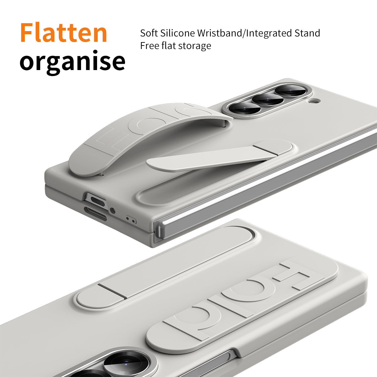 Elastic Strap Z Fold 6, 5 and 4 Elastic Strap,  Kickstand Case