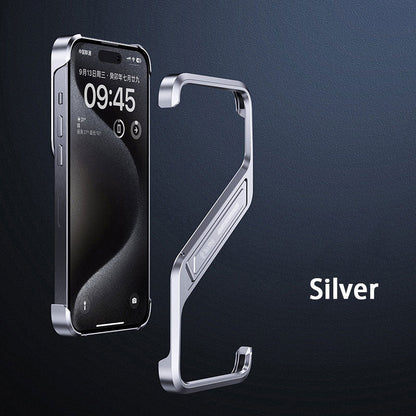 Aluminum  iPhone 16, 15, 14 Pro Max Heat Dissipation & Invisible Kickstand Case