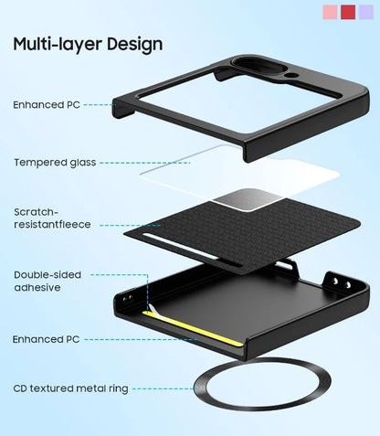 SilkShield Z Flip 6 – Ultra-Thin Matte MagSafe Case