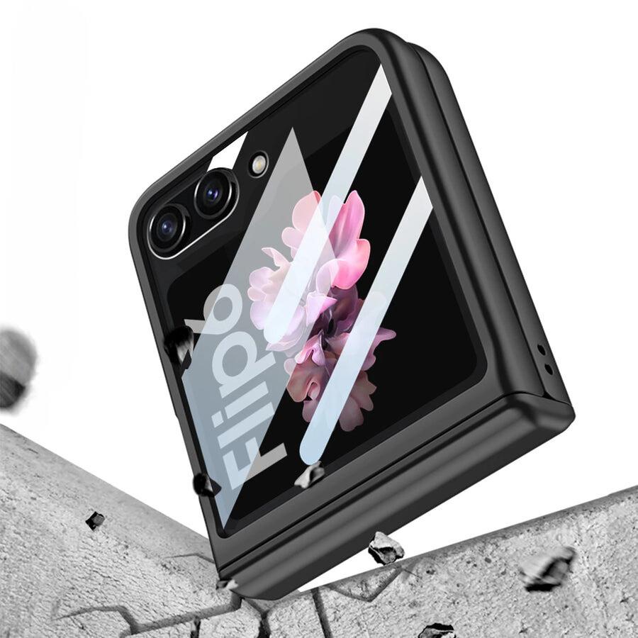 Magnetic Shield Z Flip 6  Screen 360 protection Case