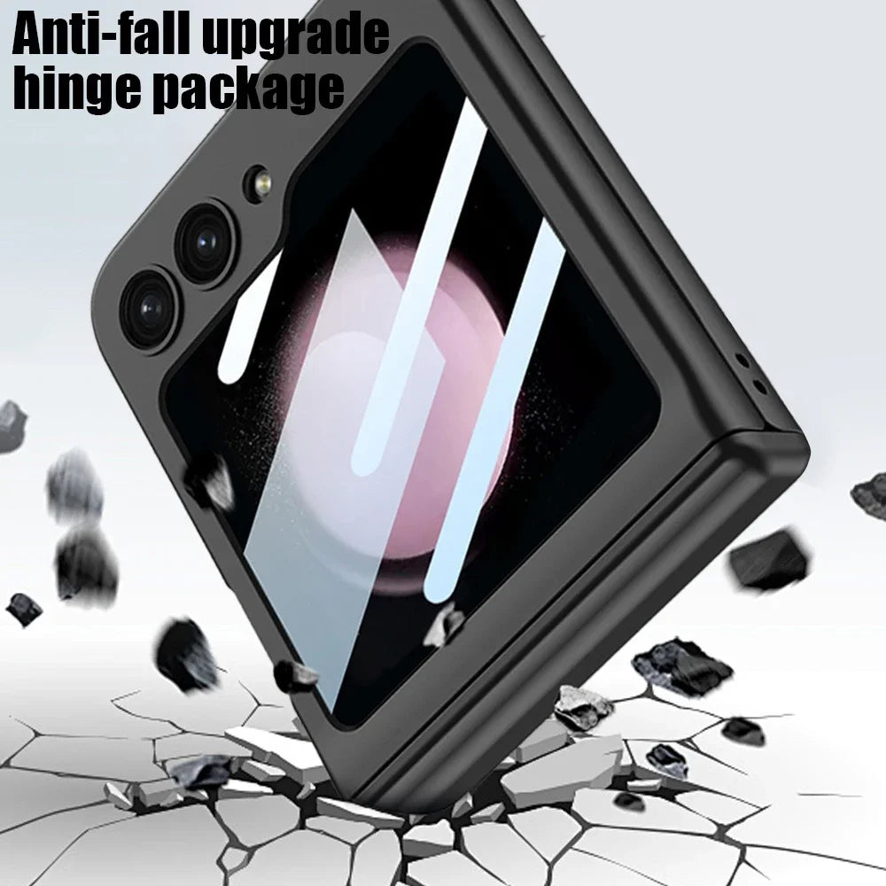Stylus Shield Z Flip 6, 5 Case with HD Screen Protection