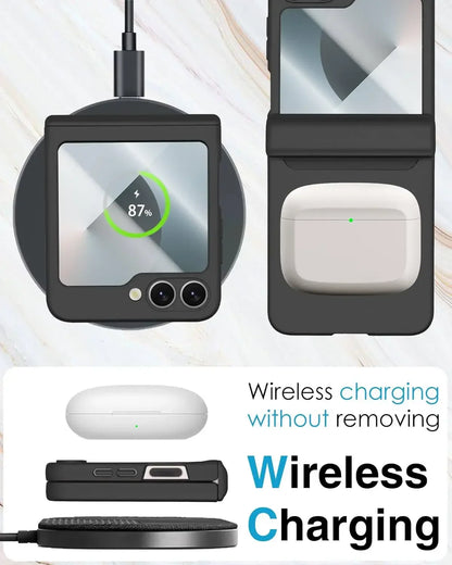 Stylus Shield Z Flip 6, 5 Case with HD Screen Protection