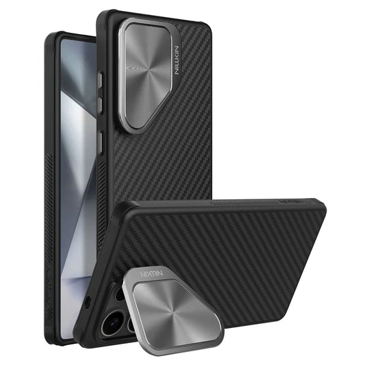 AeroShield S25 Ultra – MagSafe Aramid Fiber Case with Kickstand & Camera Protection