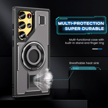 TitanRing S25 Ultra – Military-Grade Magnetic Kickstand Case