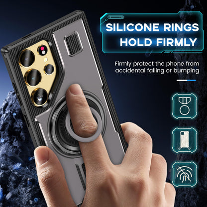 TitanRing S25 Ultra – Military-Grade Magnetic Kickstand Case