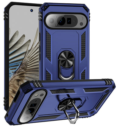 Armor Pixel 9 Shockproof Magnetic Ring Case with Kickstand
