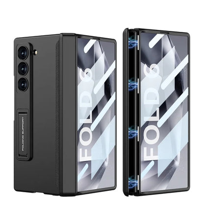 Anti-Peep Z Fold 6 Case 360° Full Protection ,Magnetic Hinge