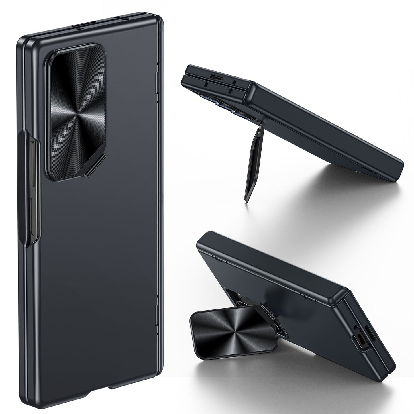 EcoShield Z Fold 6 – Recyclable Slim Case with Hinge Protection & Camera Kickstand