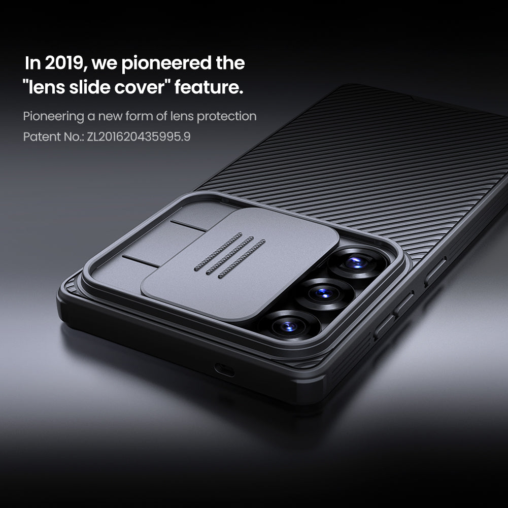 ShieldGuard S25 Ultra – Slide Camera Cover Case with Full 360° Protection