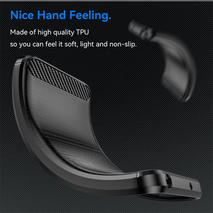 Carbon Shockproof Case for Pixel 9 Pro, Pixel 9 Pro XL - Drop Protection & Soft TPU