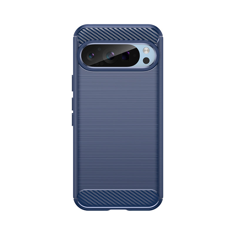 Carbon Shockproof Case for Pixel 9 Pro, Pixel 9 Pro XL - Drop Protection & Soft TPU
