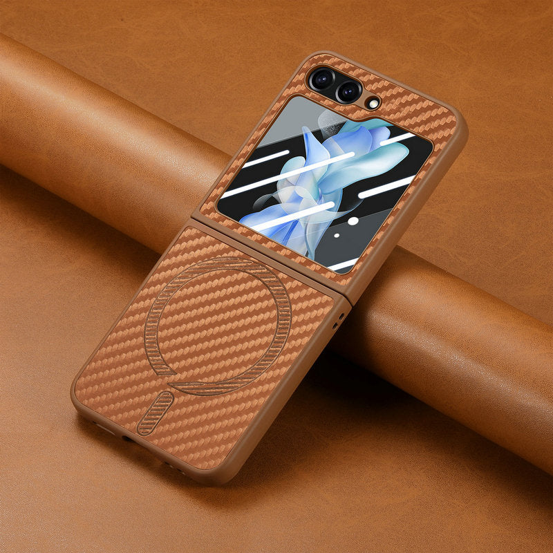 Carbon Armor  Z Flip 6, 5, 4 360° Protection & MagSafe Case