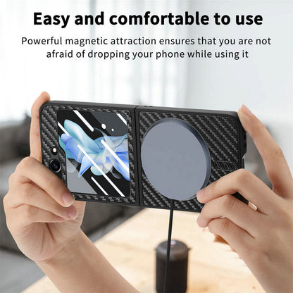 Carbon Armor  Z Flip 6, 5, 4 360° Protection & MagSafe Case