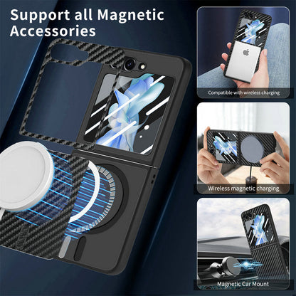 Carbon Armor  Z Flip 6, 5, 4 360° Protection & MagSafe Case