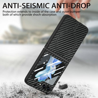 Carbon Armor  Z Flip 6, 5, 4 360° Protection & MagSafe Case