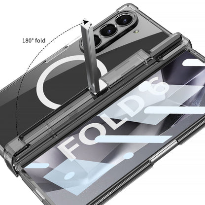 Clear Z Fold 6 Magnetic Shockproof Case