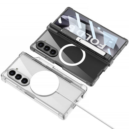 Clear Z Fold 6 Magnetic Shockproof Case