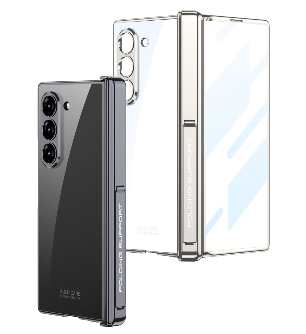 Transparent Magnetic  Z Fold 6 Hinge Case