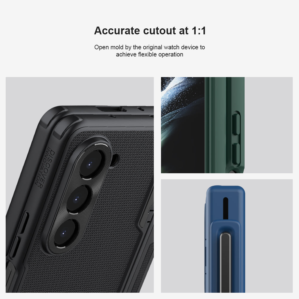 S-Pen Z Fold 5, 6 Slim Kickstand & Camera Shield Case