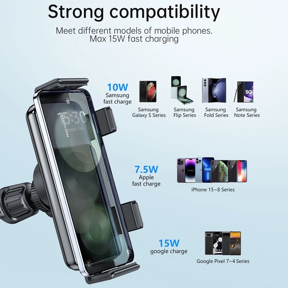Auto-Grip Car Fast Charge & Holder