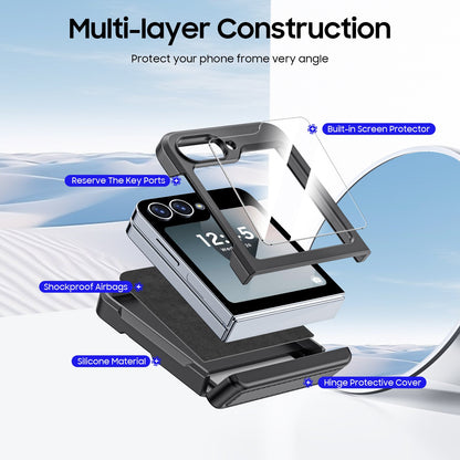 RFID Shield Z Flip 6, 5 Screen Protector & Wireless Charging Case