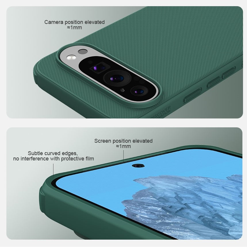 Slim MagSafe Pixel 9 Pro  Case with Shockproof TPU Frame