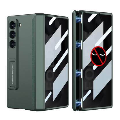 Anti-Peep Z Fold 6 Case 360° Full Protection ,Magnetic Hinge