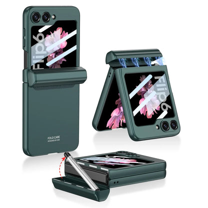 Stylus Shield Z Flip 6, 5 Case with HD Screen Protection