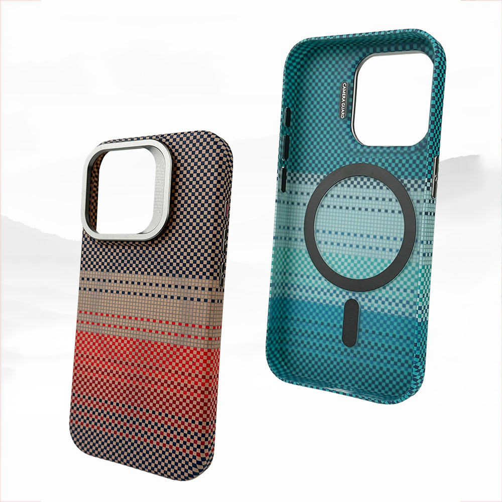 Carbon Guard iPhone 16, 15, 14 Camera Protection & MagSafe Magnetic Case