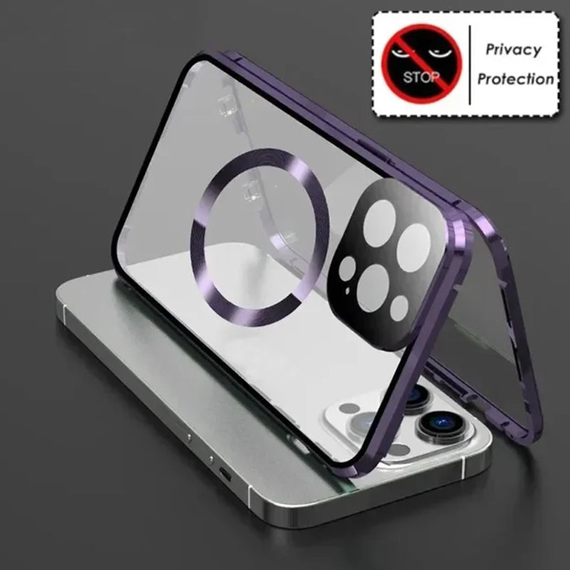 Privacy  iPhone 16, 15 MagSafe & 360° Protection Case