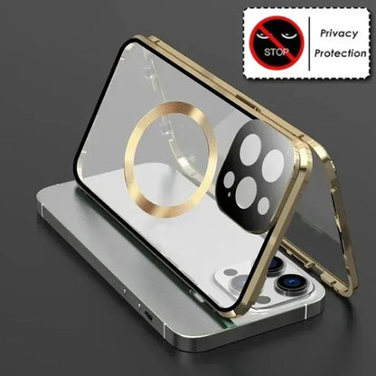 Privacy  iPhone 16, 15 MagSafe & 360° Protection Case