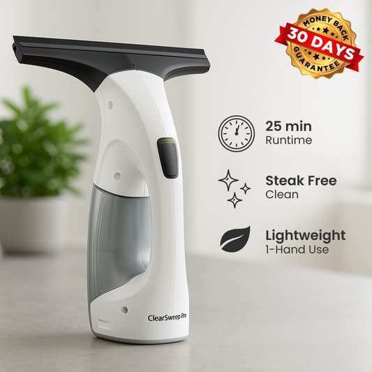 ClearSweep Pro® – Multi-Surface Electric Vacuum Squeegee