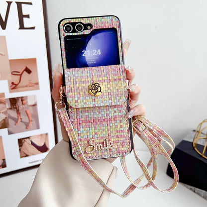 Bloom Z Flip 6,5,4,3 Pearl Card Bag & Case
