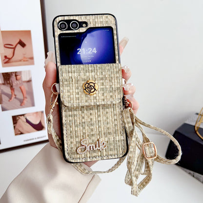 Bloom Z Flip 6,5,4,3 Pearl Card Bag & Case