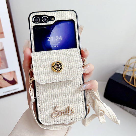 Bloom Z Flip 6,5,4,3 Pearl Card Bag & Case