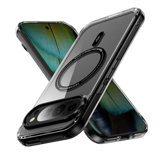 Transparent MagSafe Case for Pixel 9 Pro XL, 8 Pro, 8A - Shockproof & Clear