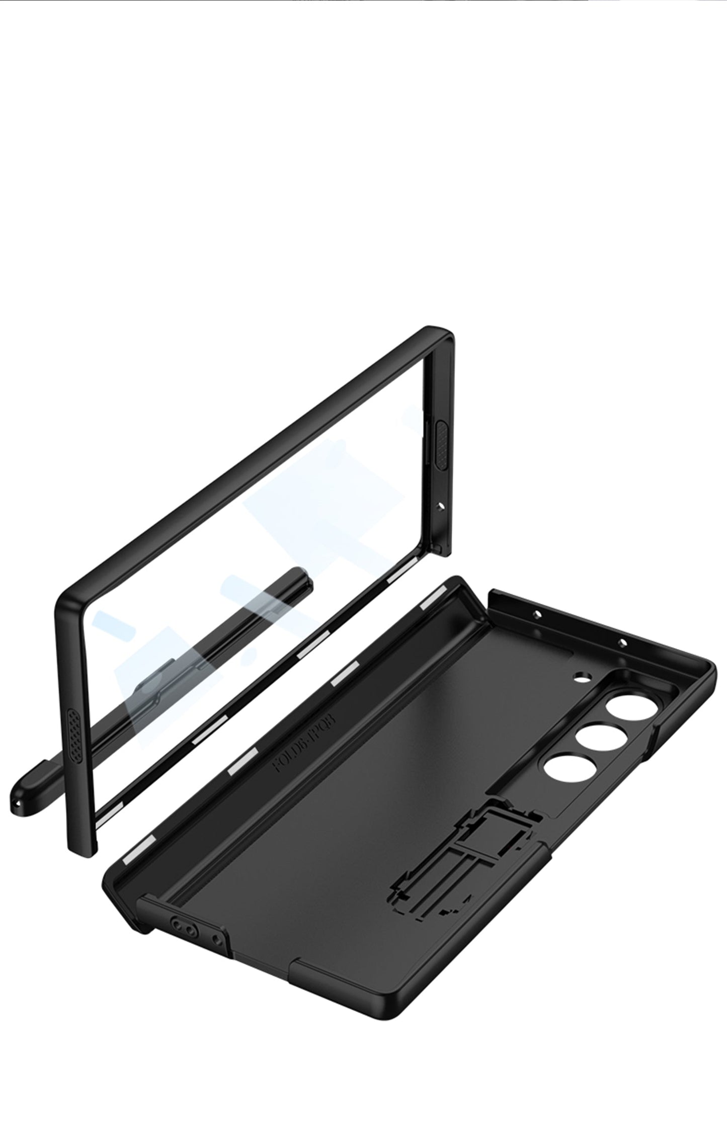 Armor  Z Fold 6,5,4,3 Pen Holder & Hinge Shield Case